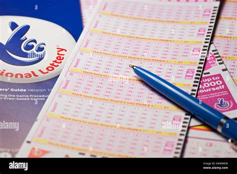 lottery ticket form.